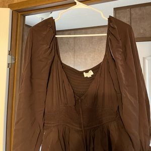 Brown Romper
